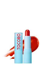 Laden Sie das Bild in den Gallery Viewer, TOCOBO Glass Tinted Lip Balm - 013 Tangerine Red
